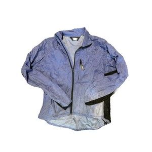 Vintage Early Winters Rain light whighJacket full Zip Front Pocket Womens Size M